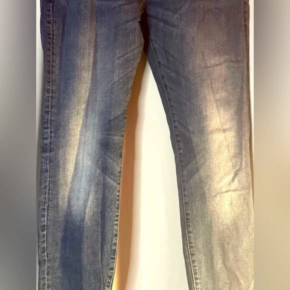 H&M LOGG Label of Graded Goods Jeans Skinny Fit Vintage Faded Wash Size 32. EUC - Picture 2 of 8